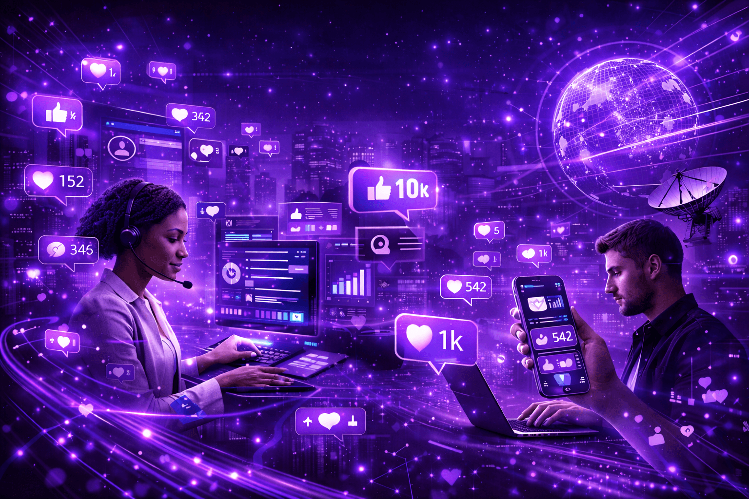 Social media handling